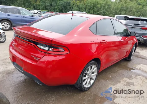 2013 Dodge Dart Rallye from USA, damaged, VIN 1C3CDFBH6DD134148